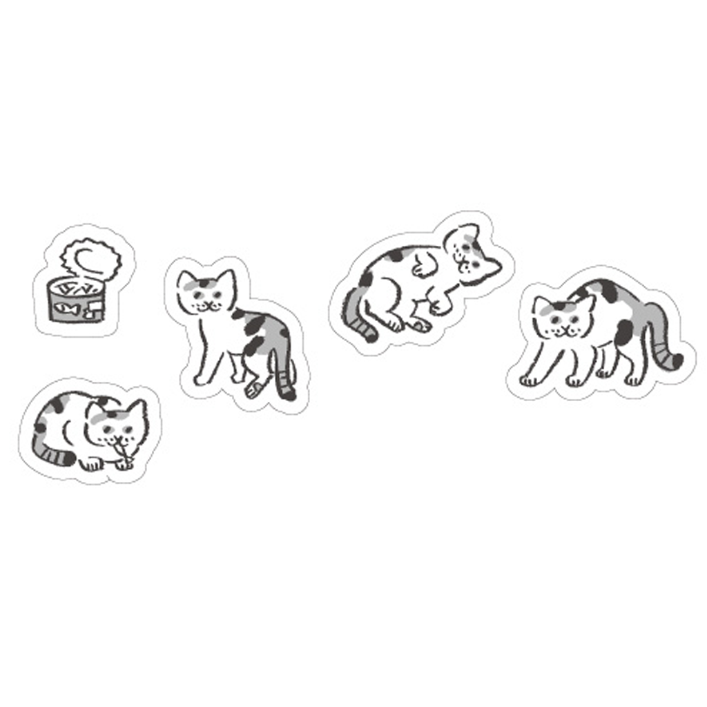 Ryu-Ryu Miagoo Theme Yellow Flake Sticker