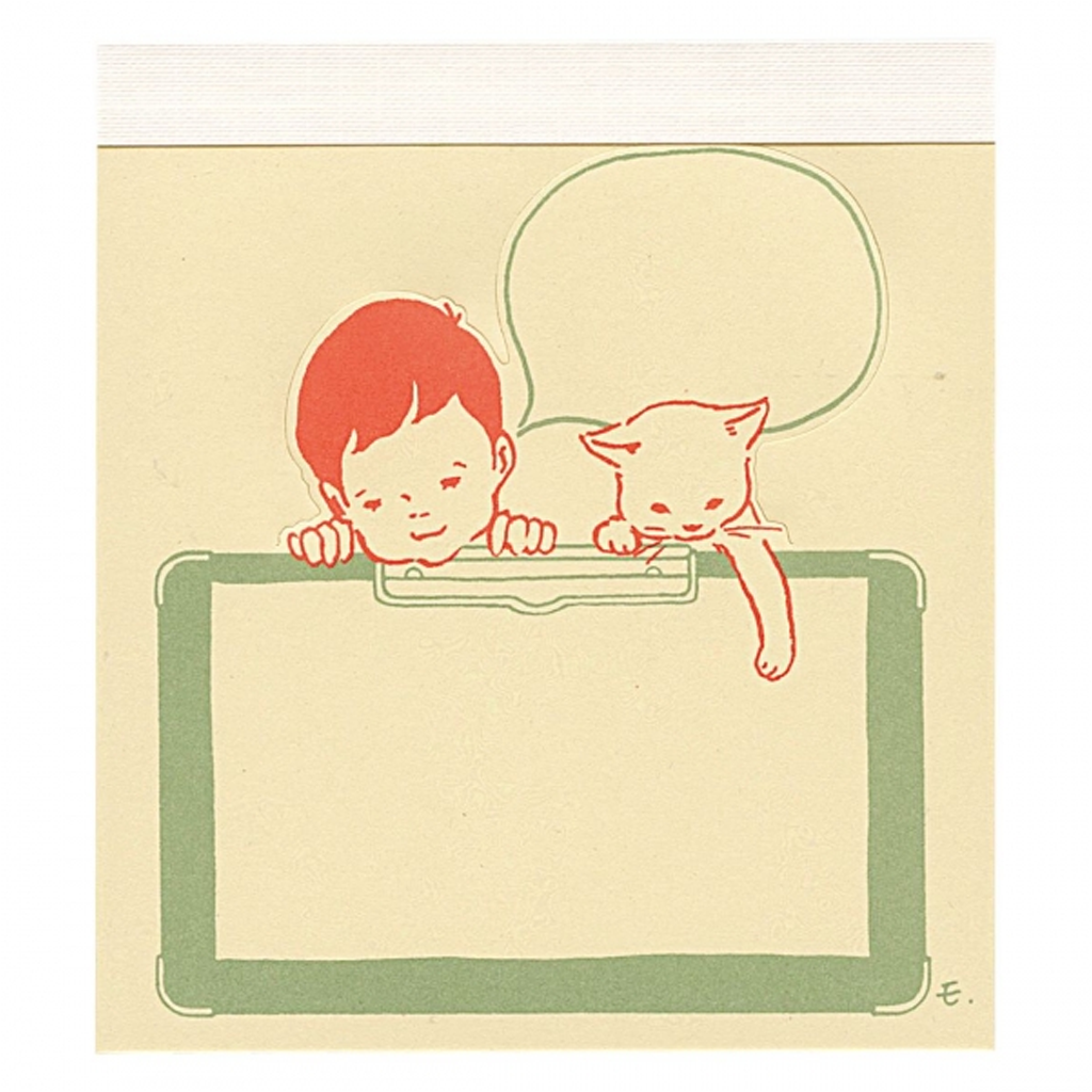 Goat Masco Eri Die-Cut Card Memo