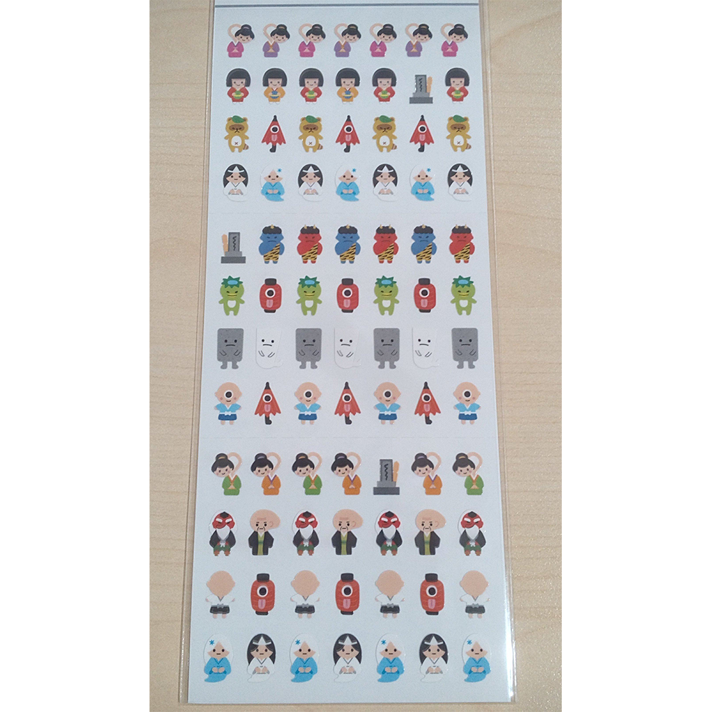 One Point Seal Sticker - Youkai