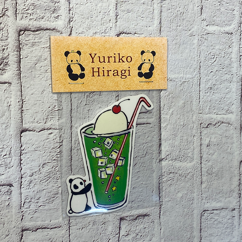 Yuriko Hiragi Panda Sticker