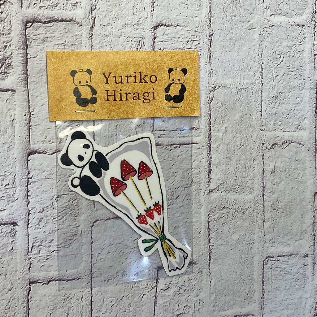 Yuriko Hiragi Panda Sticker