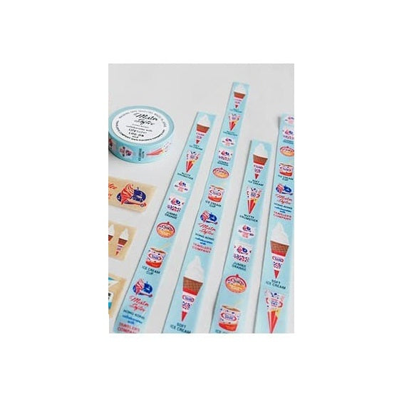 Washi Sampler 1M - Travelers Factory Special Edition Small Mister Softee