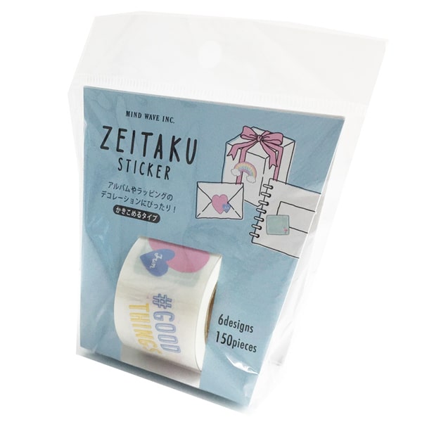 Mindwave Zeitaku Sticker Kakikomer Pastel