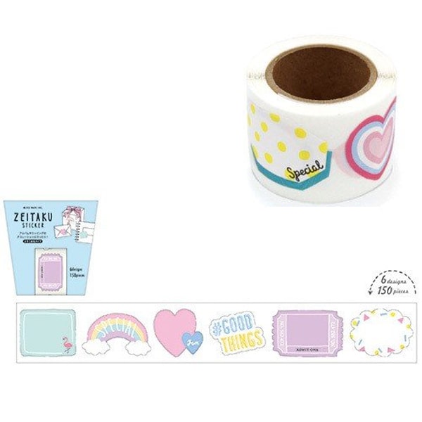 Mindwave Zeitaku Sticker Kakikomer Pastel