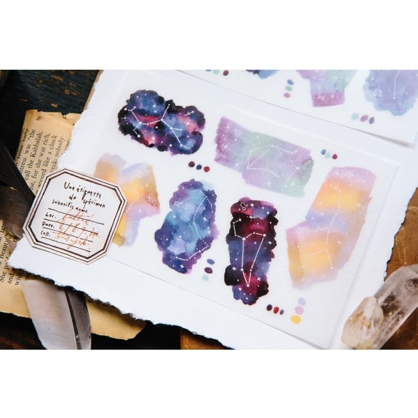 OURS Zodiacs Print On Sticker