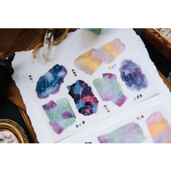 OURS Zodiacs Print On Sticker